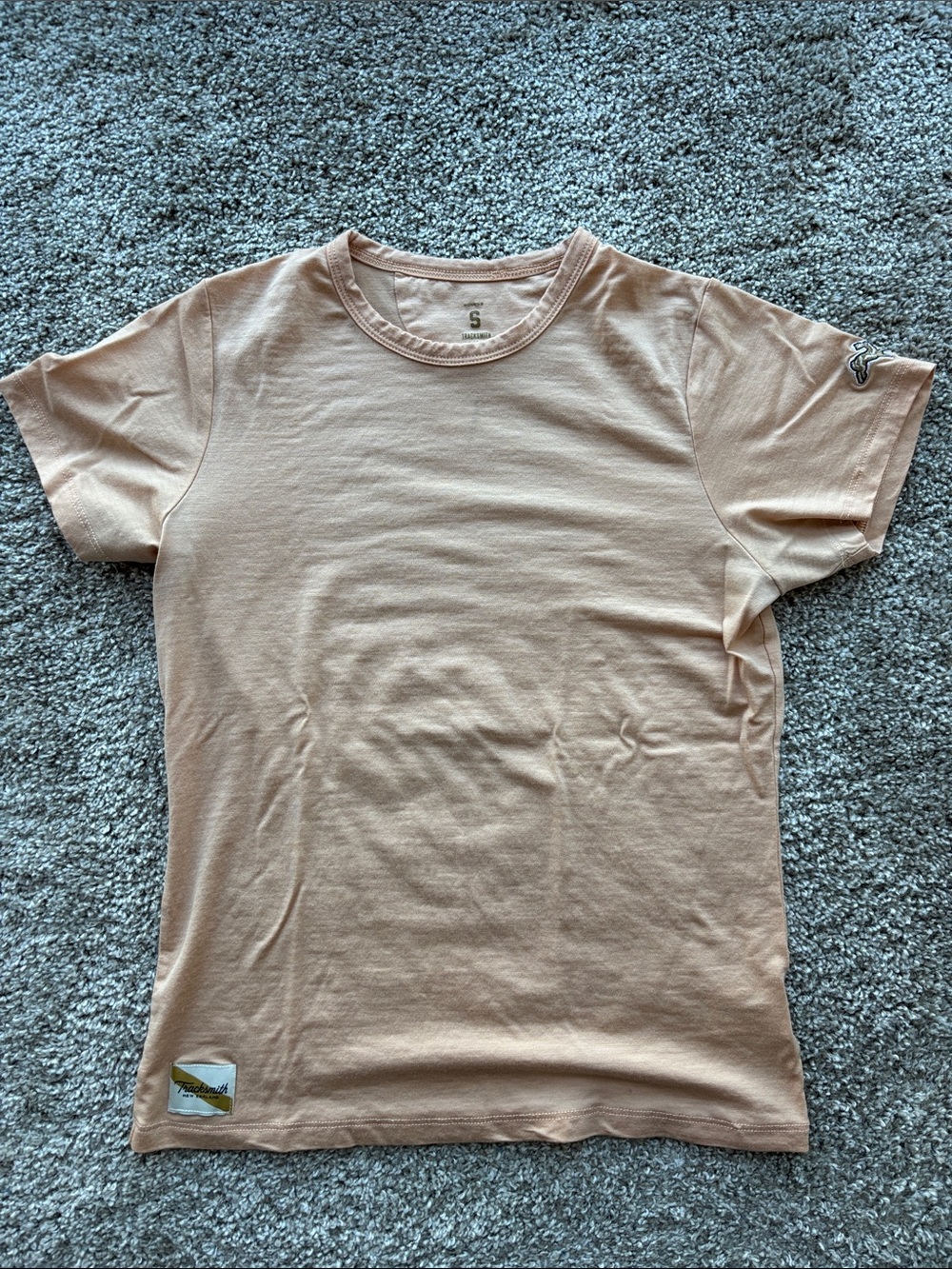 Tracksmith Peach Harrier Tee